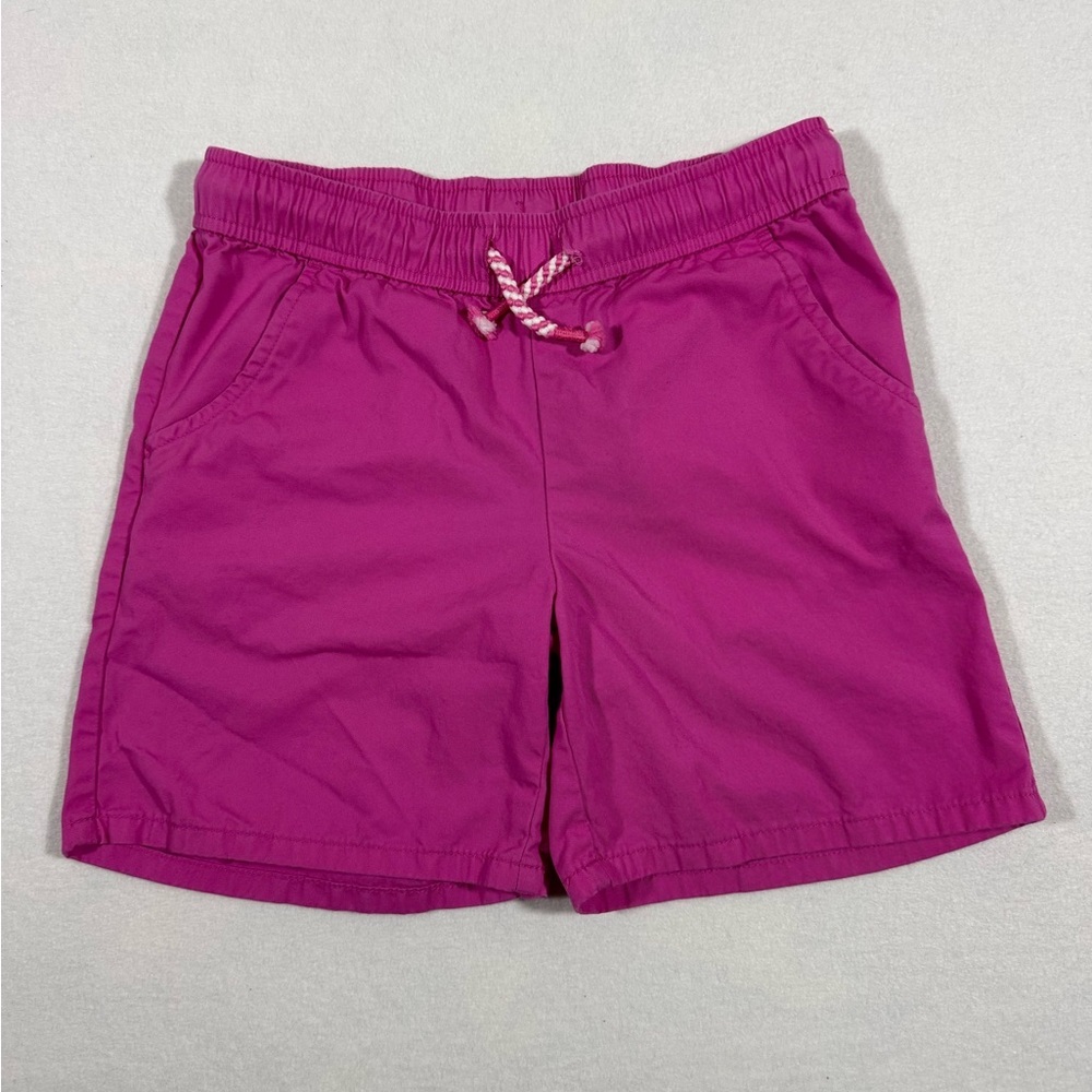 Cat & Jack Girls Hot Pink Drawstring Shorts Size M 7/8
